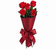 Букет 5 Красных роз Эдлесс Лав в Вольно-Надеждинское