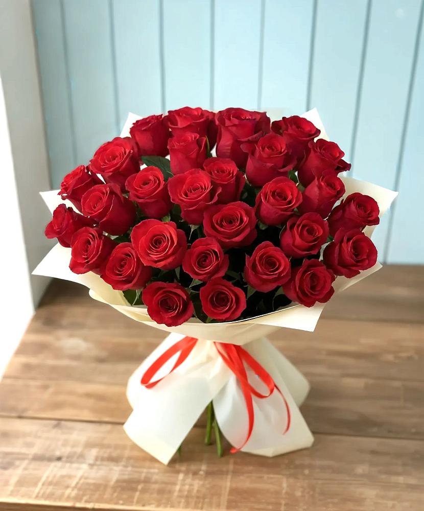 Букет 29 Красных роз в Вольно-Надеждинское