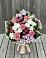 Букет цветов из: Альстромерии, Гвоздики, Розы и Хризантемы в Вольно-Надеждинское