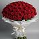 Букет 101 Красная роза Блэк Мэджик в Вольно-Надеждинское