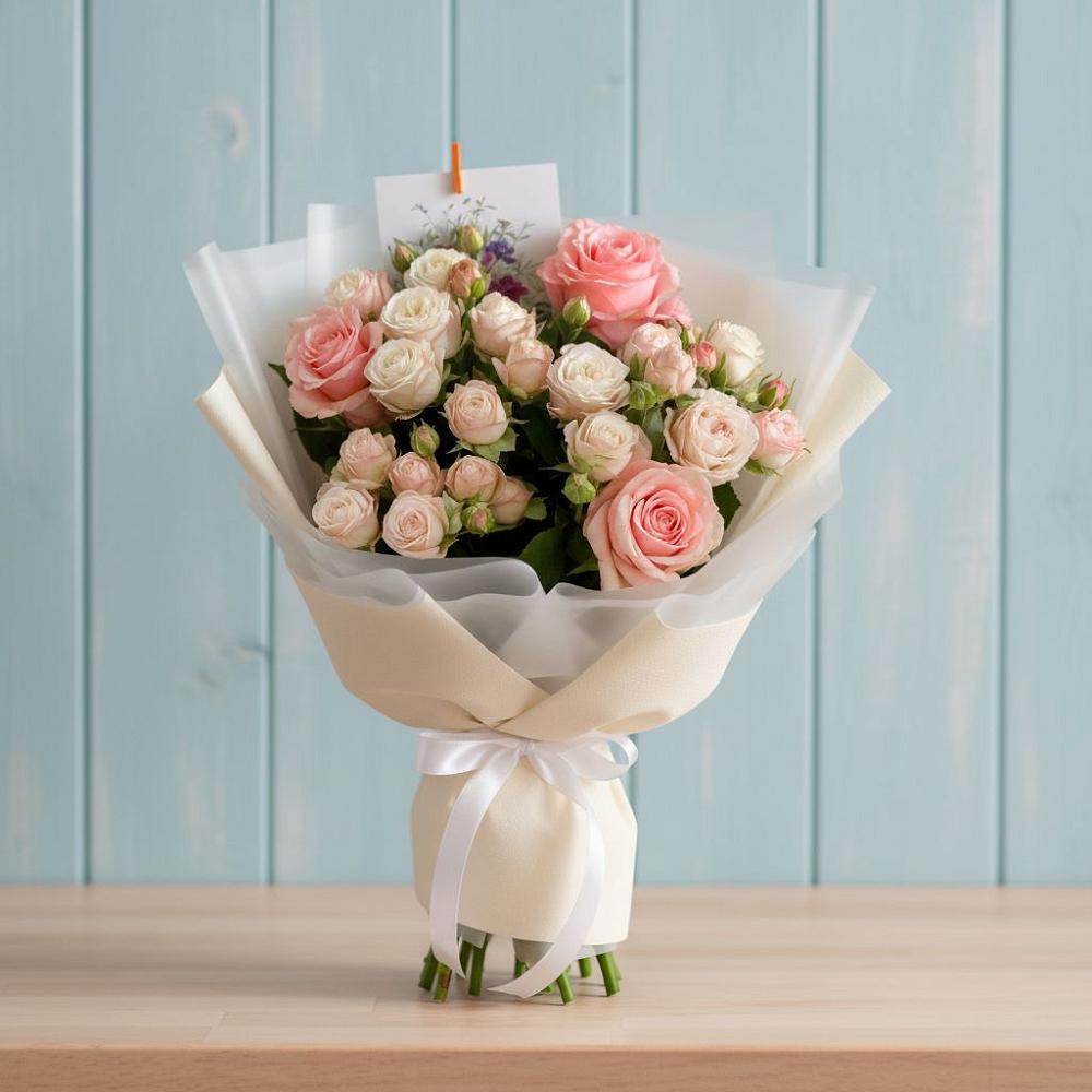 Букет цветов из: Розы в Вольно-Надеждинское