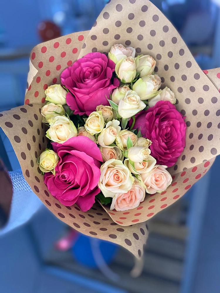 Букет цветов из: Розы в Вольно-Надеждинское