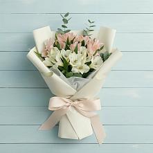 Букет цветов из:  Альстромерии #REPLACE_PRED# Вольно-Надеждинское