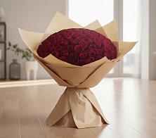 Букет 101 Красная роза в Вольно-Надеждинское
