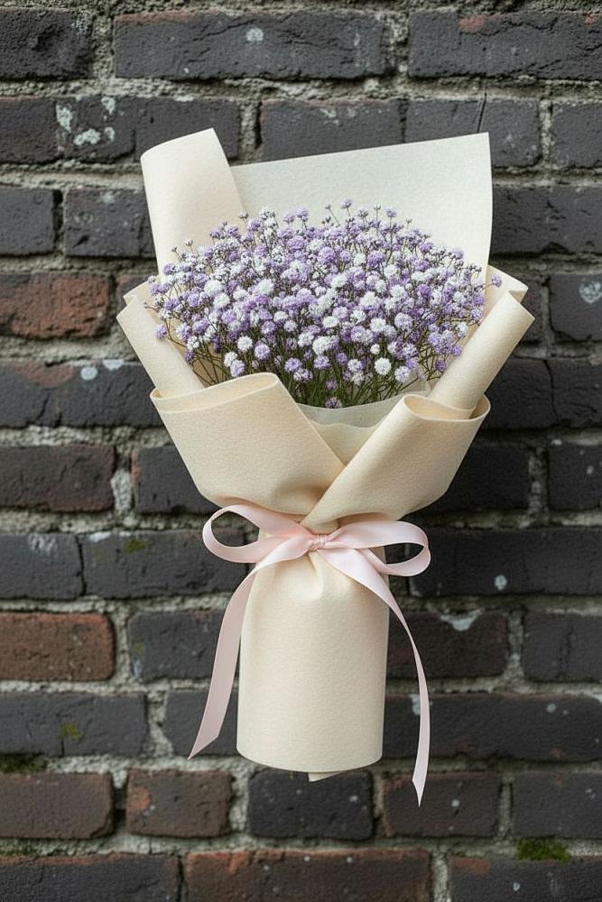 Букет цветов из: Гипсофила в Вольно-Надеждинское