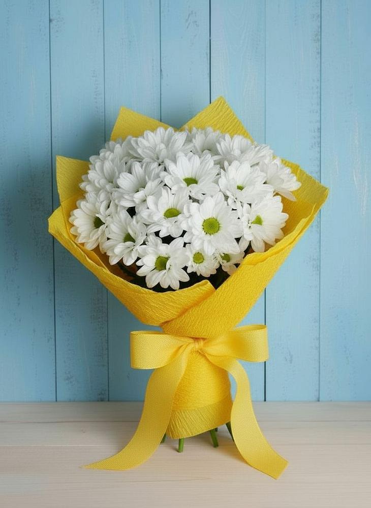 Букет цветов из: Хризантемы в Вольно-Надеждинское