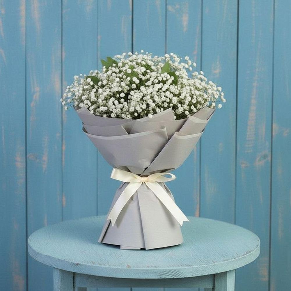 Букет цветов из: Гипсофила в Вольно-Надеждинское