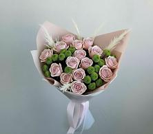 Букет цветов из:  Розы и Хризантемы в Вольно-Надеждинское