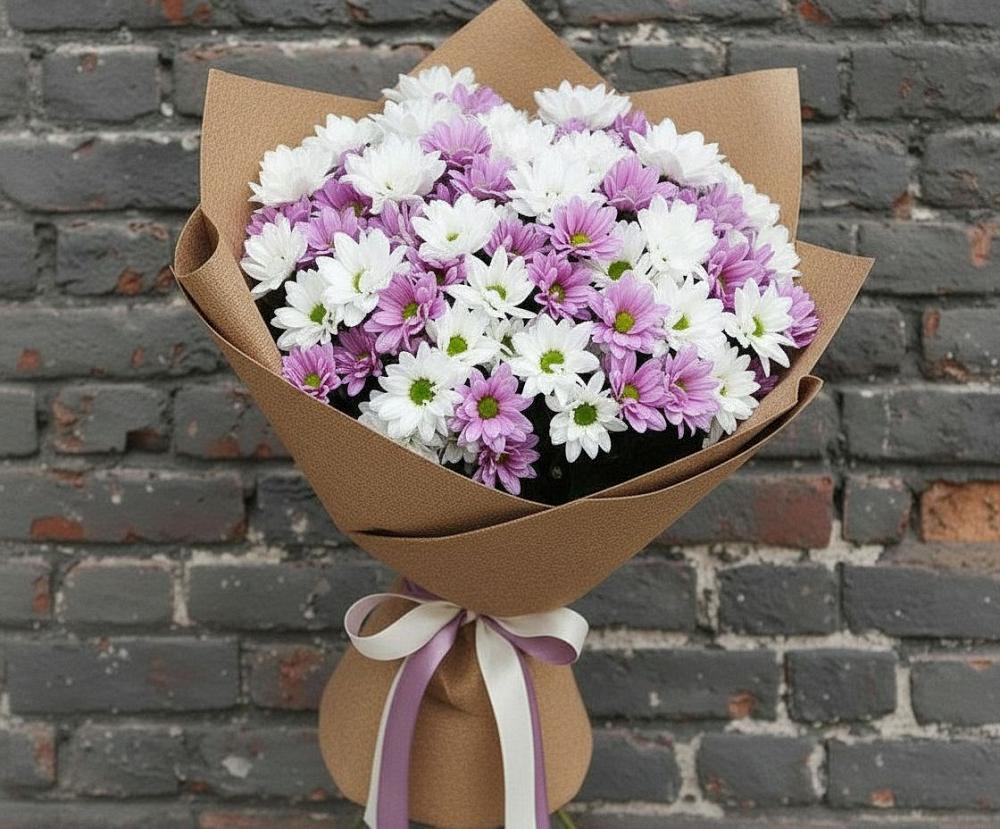 Букет цветов из: Хризантемы в Вольно-Надеждинское