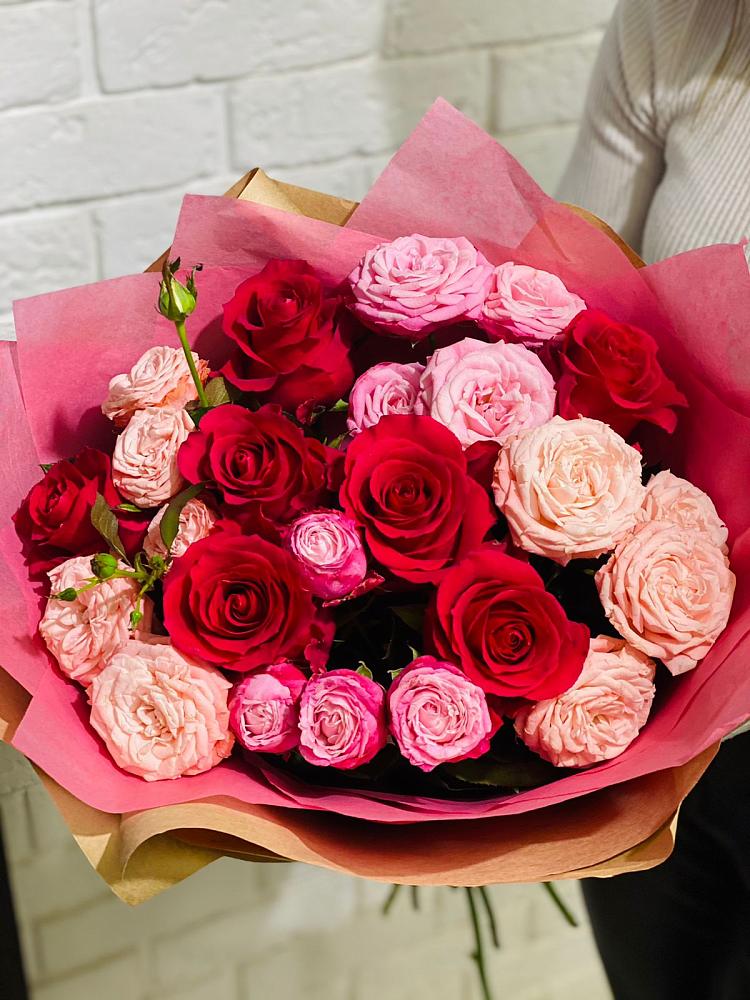 Букет цветов из: Розы в Вольно-Надеждинское