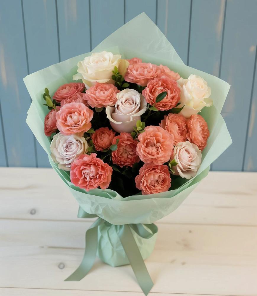 Букет цветов из: Розы в Вольно-Надеждинское