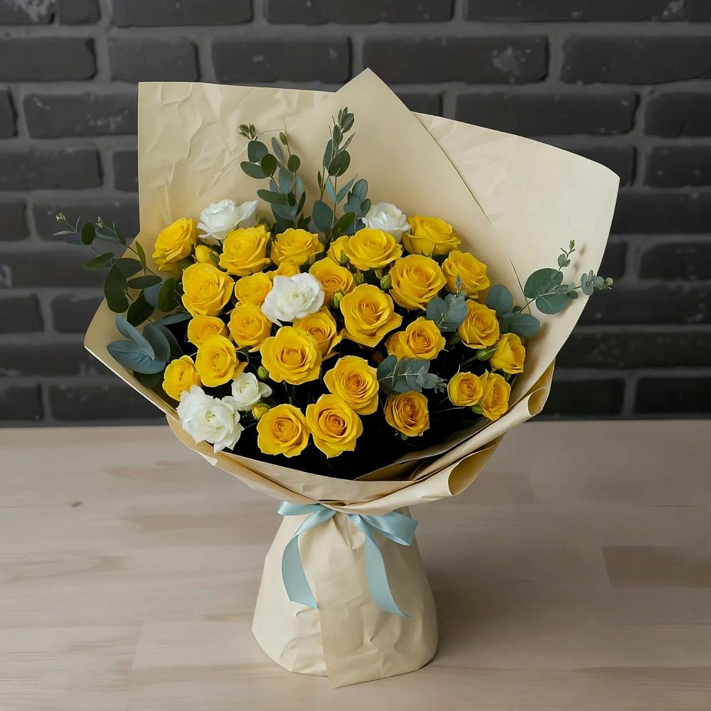 Букет цветов из: Розы в Вольно-Надеждинское