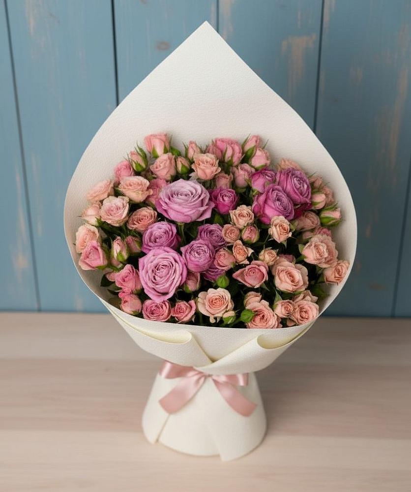 Букет цветов из: Розы в Вольно-Надеждинское