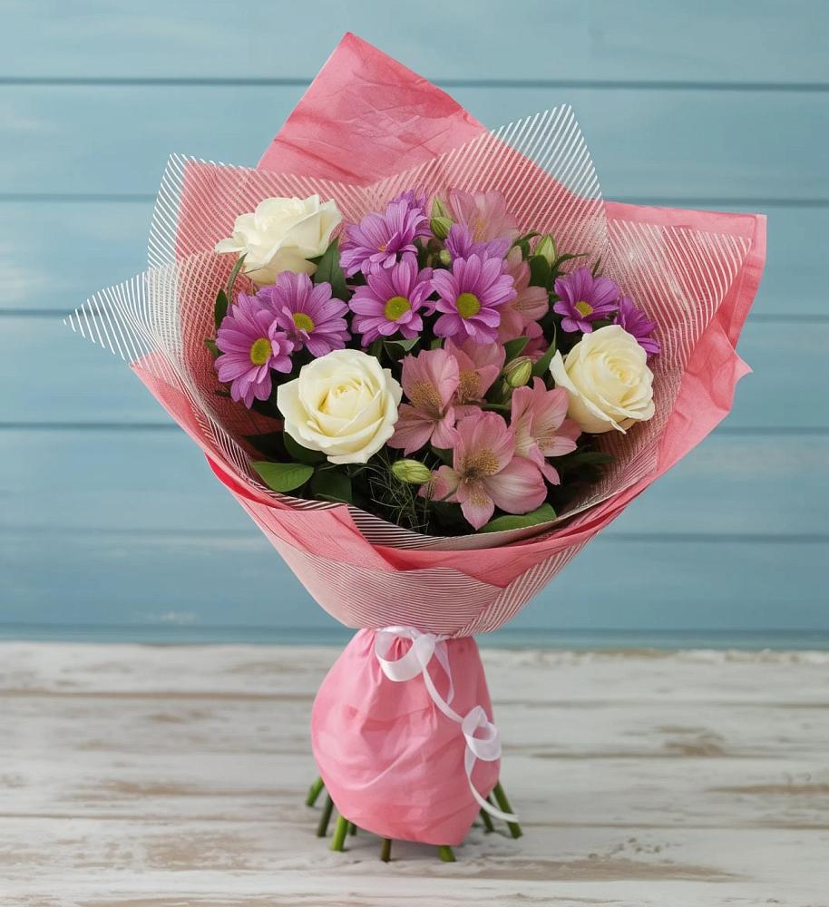 Букет цветов из: Герберы в Вольно-Надеждинское