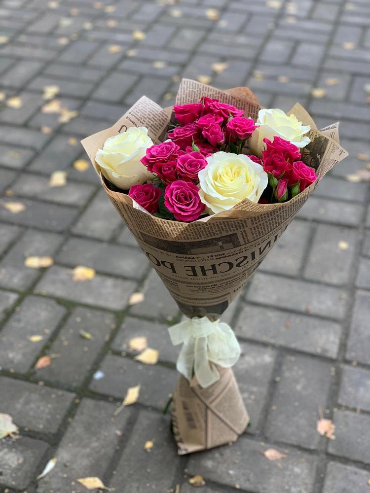 Букет цветов из: Розы в Вольно-Надеждинское