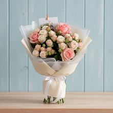 Букет цветов из:  Розы в Вольно-Надеждинское