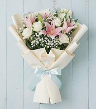 Букет цветов из:  Лилии в Вольно-Надеждинское